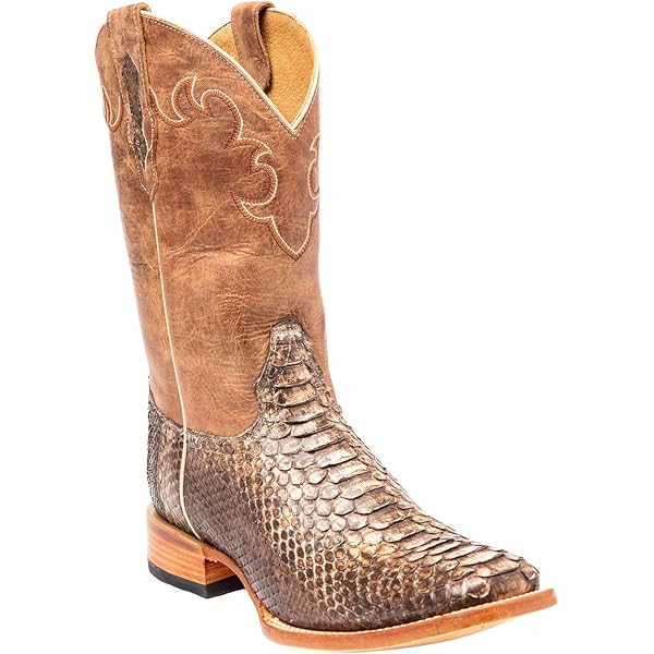 Amazon.com | Cody James Men's Matte Python Exotic Western Boot